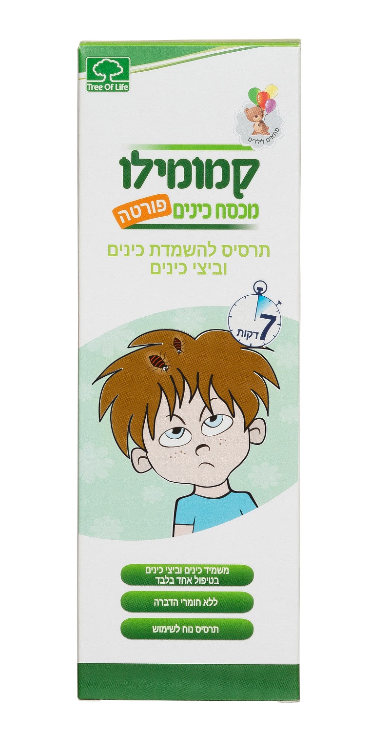 Chamomilo Lice Buster Forte front Box Hebrow